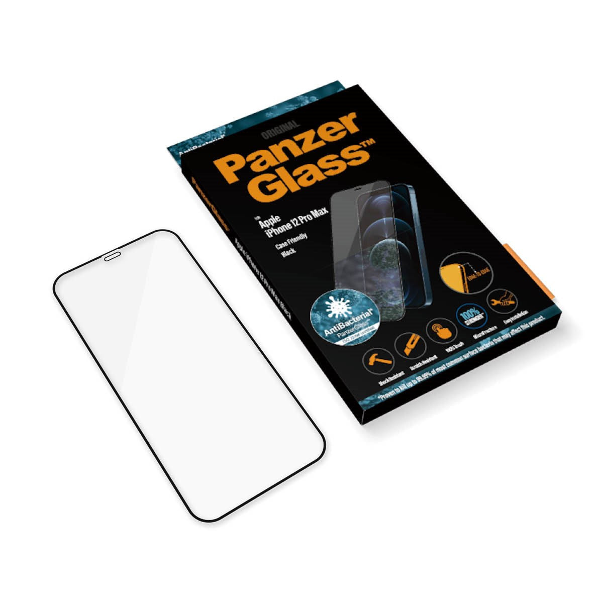 PanzerGlass® Screen Protector iPhone 12 Pro Max | Edge-to-Edge